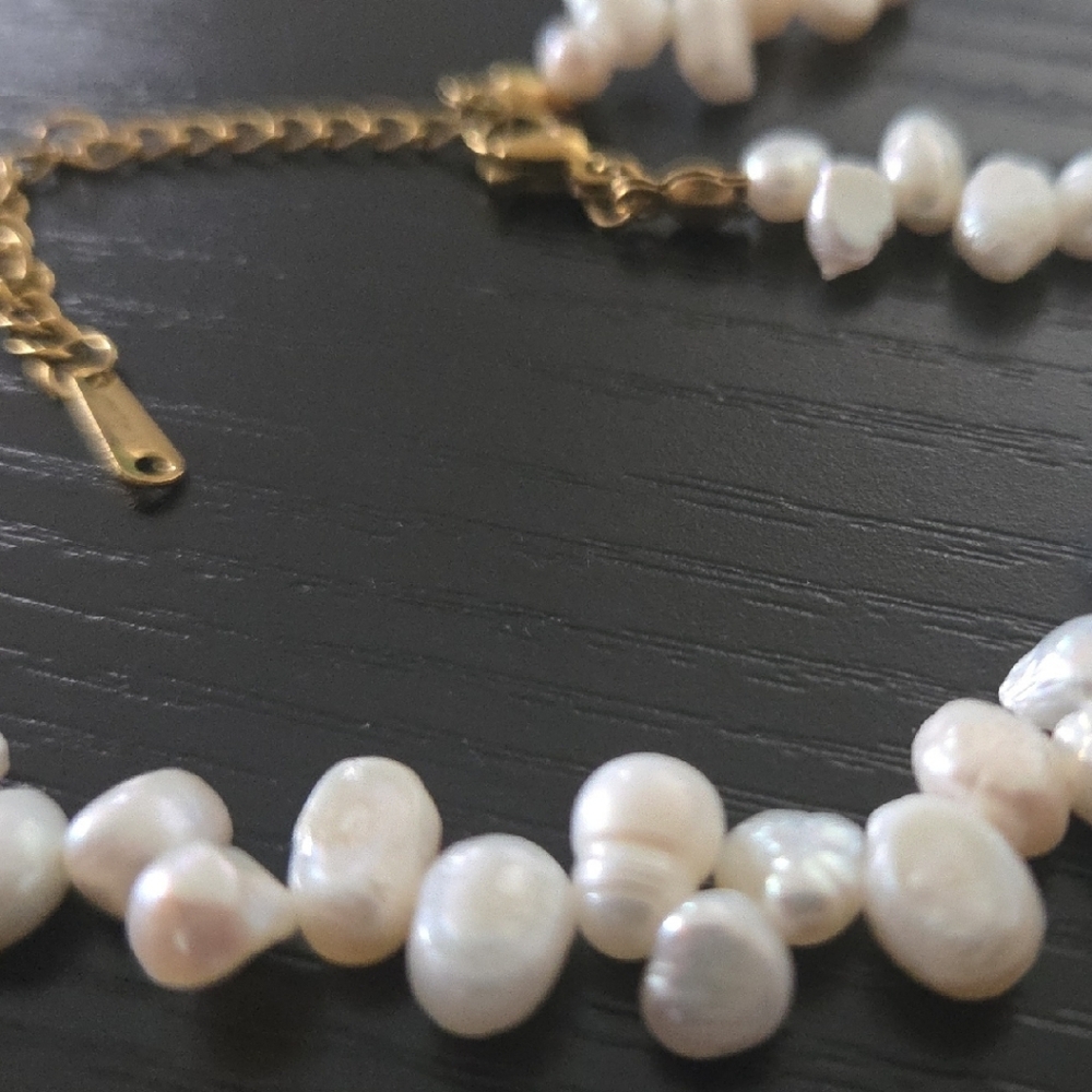 Vacation Imitation Baroque Pearl Necklace - Picture 2 of 4